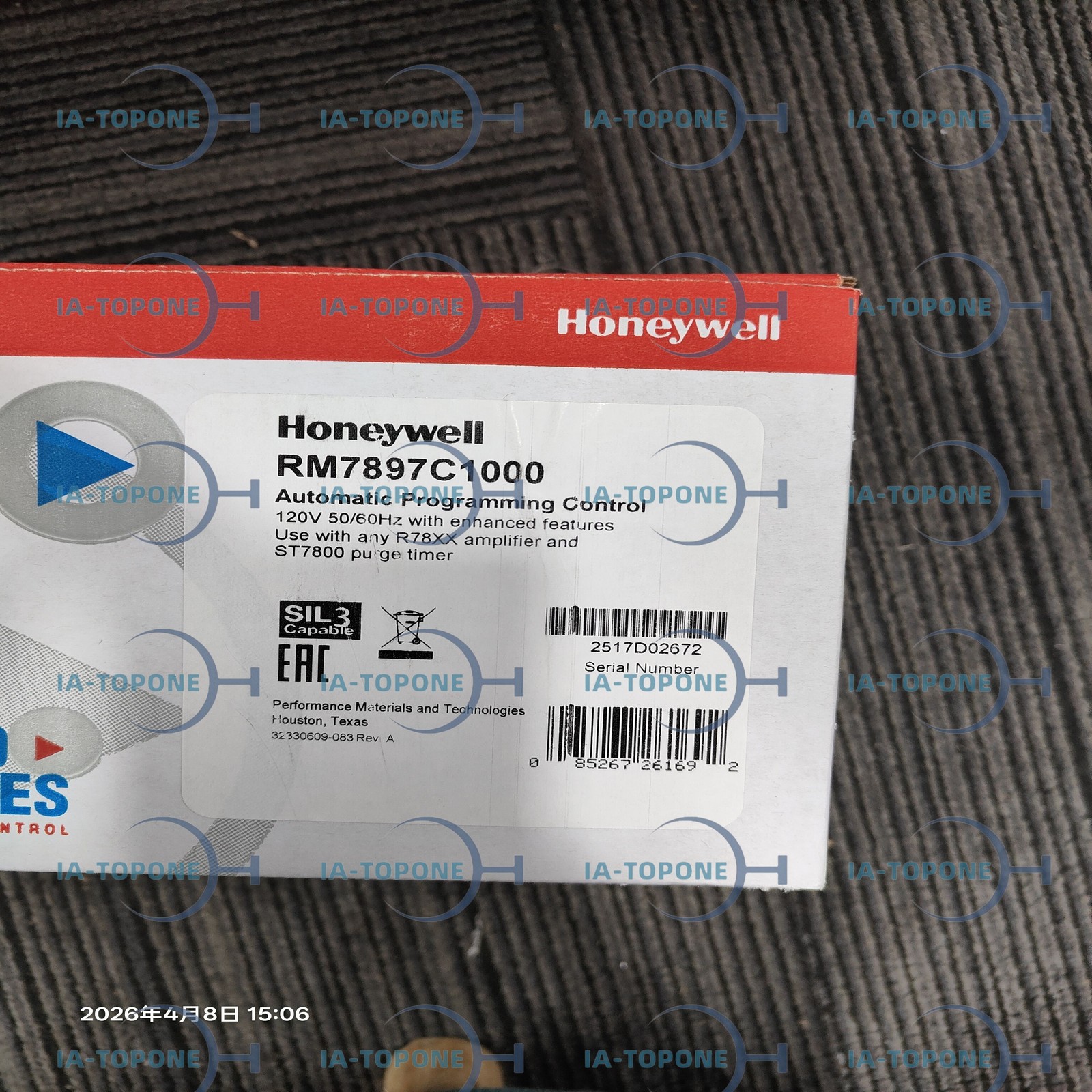 1PC NEW Honeywell RM7897C1000 With 1 Year warranty
