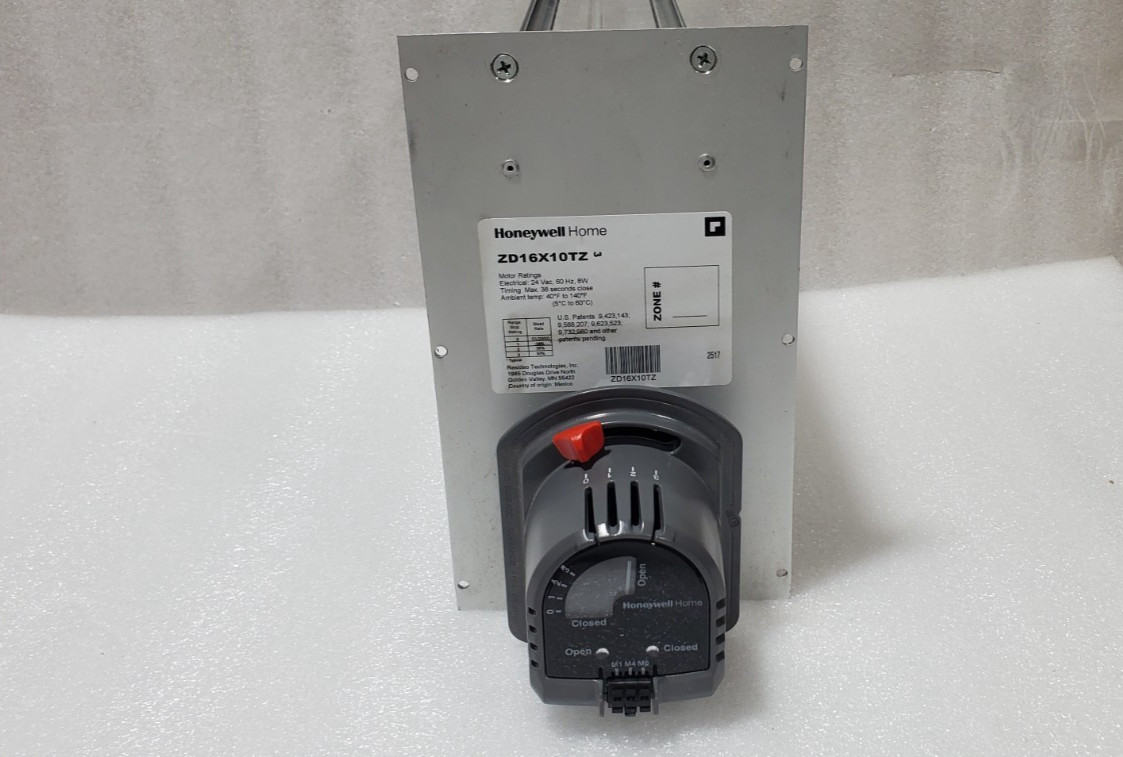 Honeywell TrueZONE ZD16x10TZ 16in x 10in Parallel Blade Zone Damper