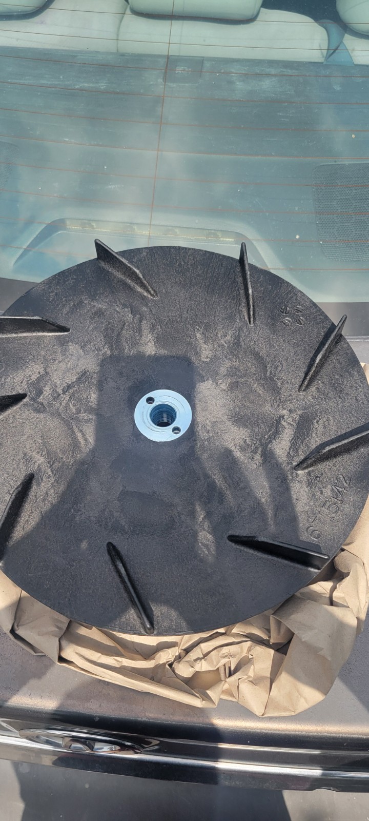 Centrifugal HVAC Blower Fan Assembly Plastic Impeller 120V For Amana RPK
