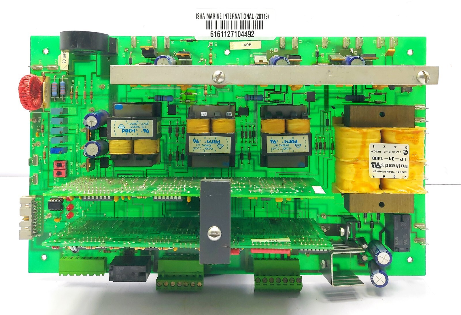 Enercon FD5100-01 LM3569 REV C Circuit Board 1 Year Warranty