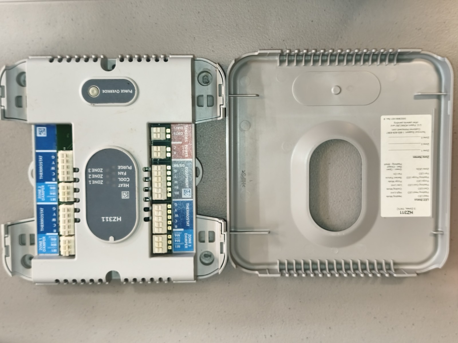Honeywell HZ311 TrueZONE Zone Control Panel 3-Zone 24V