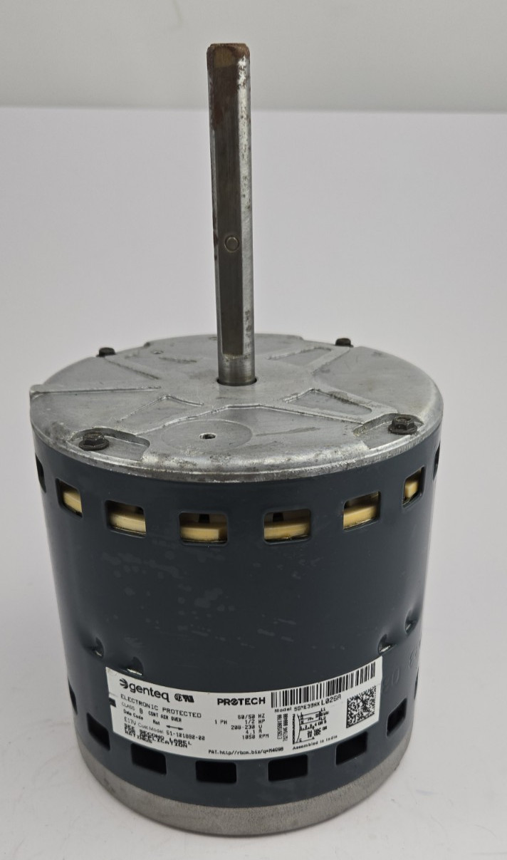 Rheem 1/2 HP X13 Blower Motor 1050 RPM CCWLE 230V 51-101880-00 5SME39HXL025A