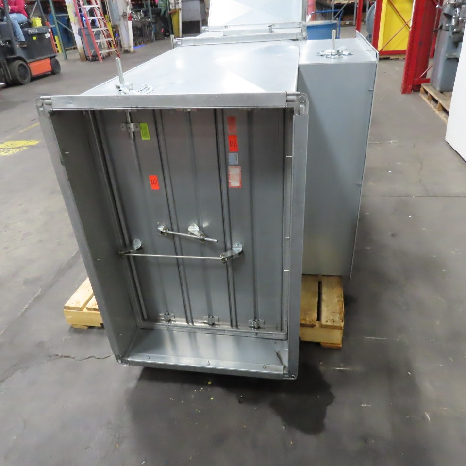 24″ x 36″ HVAC Air Intake Indoor Outdoor Louvered Manual Seasonal Bypass