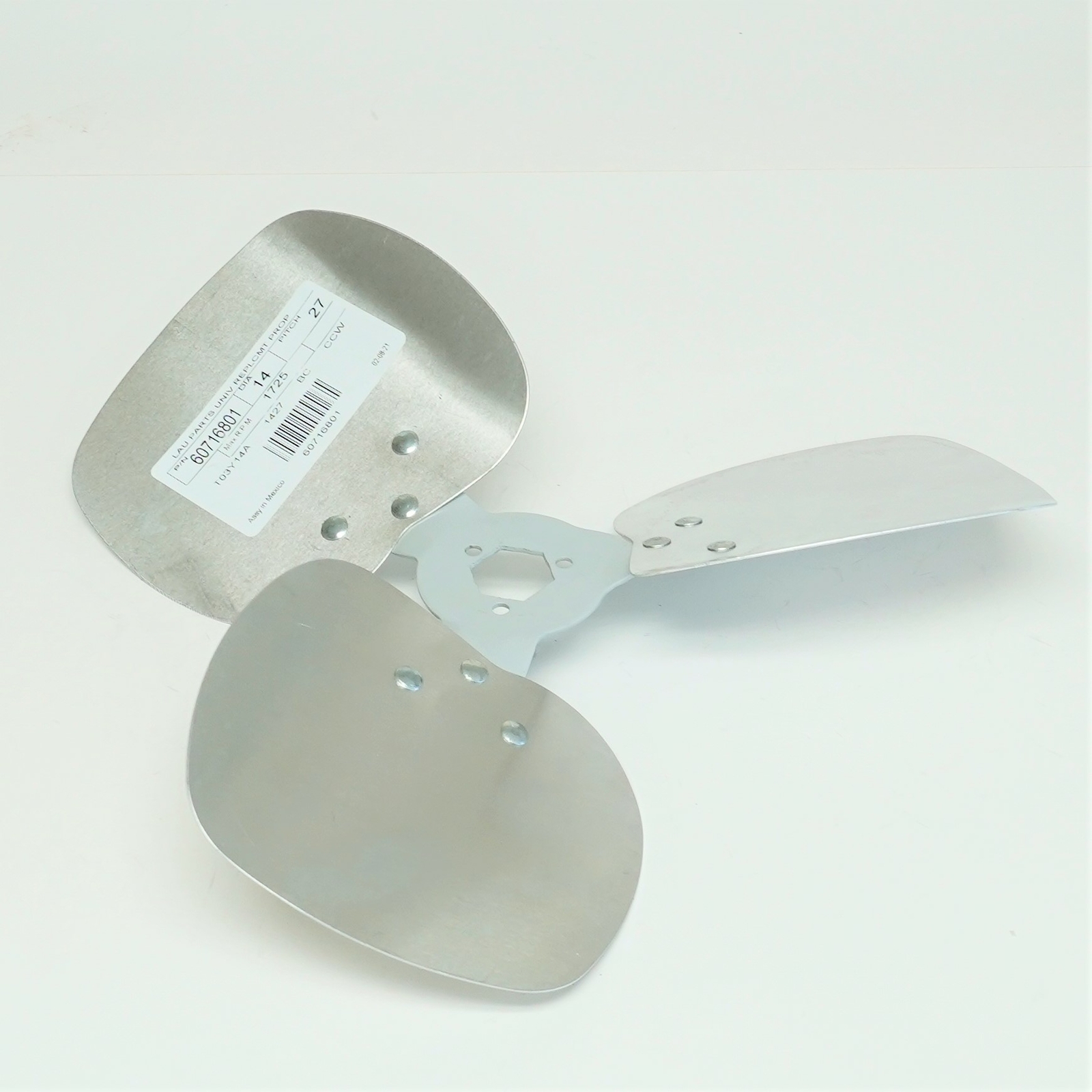 Lau 60716801 14″ Fan Blade CCW Rotation 27 Degree Pitch 3 Blades