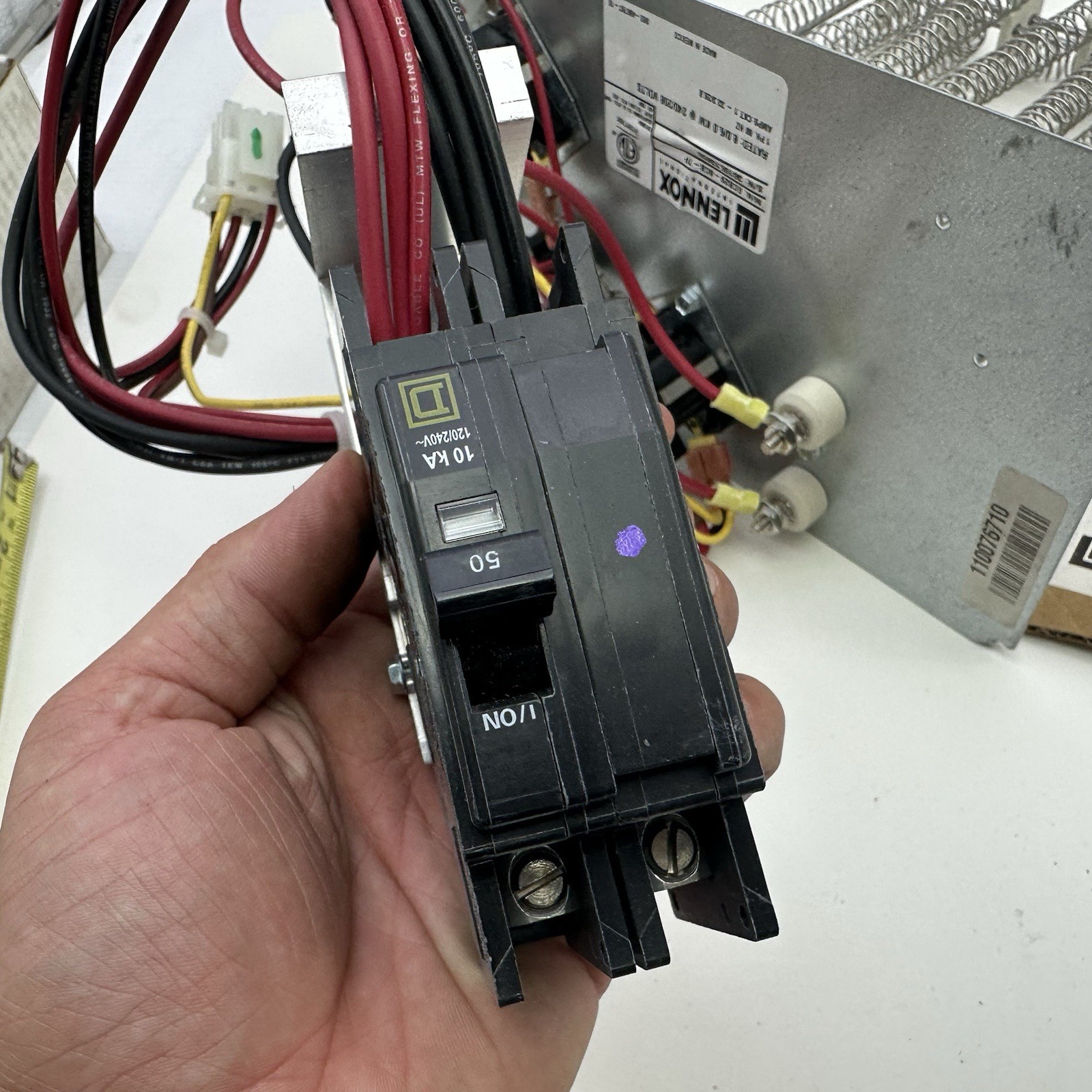 Electric Heat Strip Lennox ECB29-8CB-7P 8kw 240v New Open Box OEM
