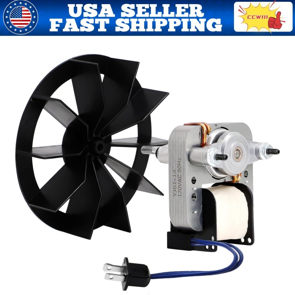 For Broan-NuTone BP27 Bathroom Fan Replacement Motor and Wheel Set, 50 CFM