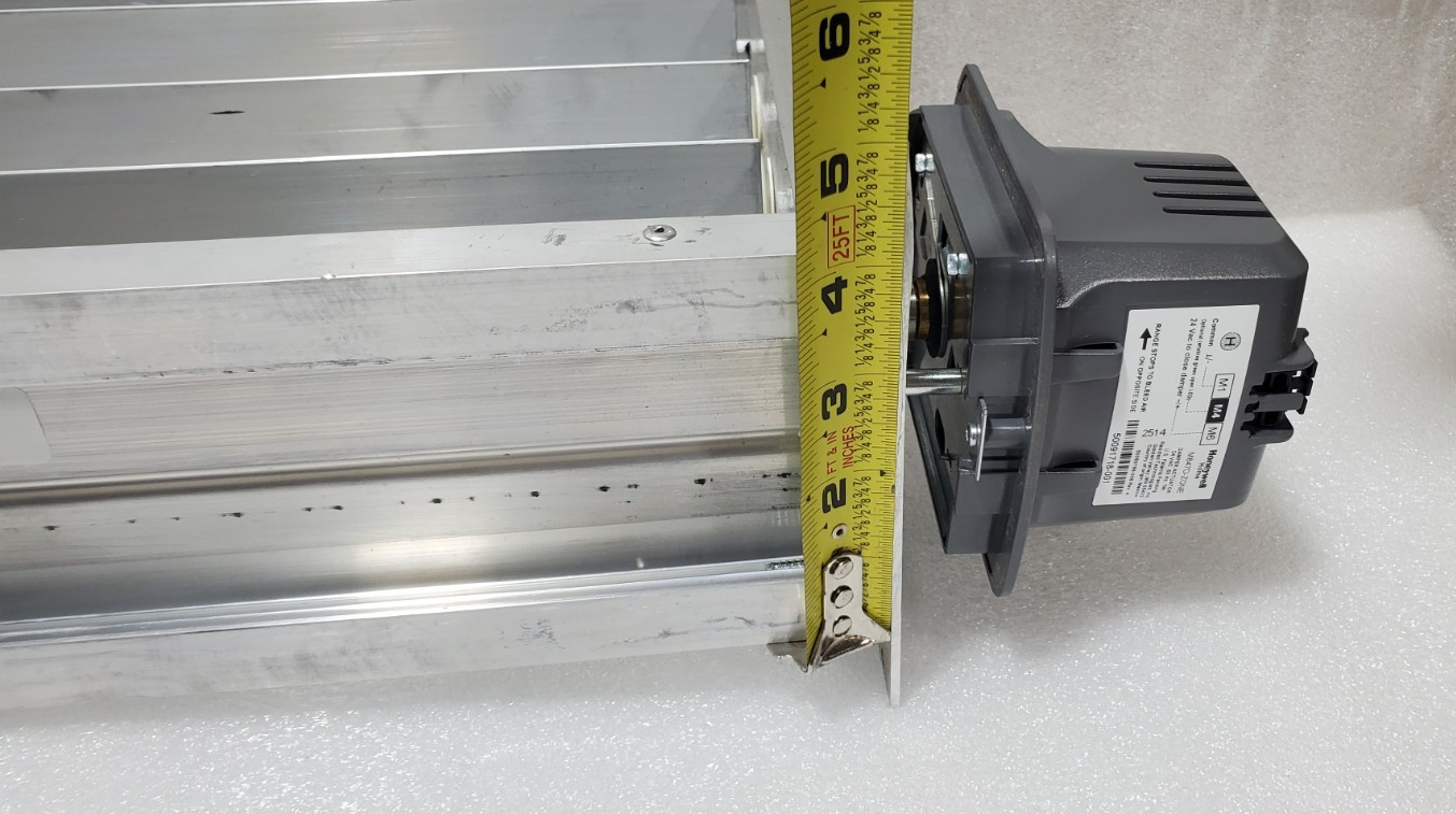 Honeywell TrueZONE ZD16x10TZ 16in x 10in Parallel Blade Zone Damper