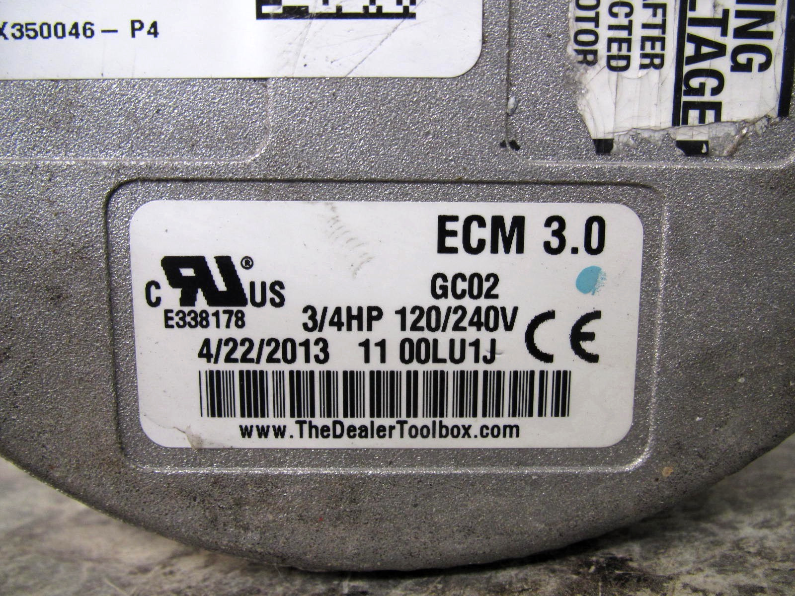 Lennox 101564-03 / 5SME39NXL3053 / 42W47 3/4HP ECM 3.0 GC02 Furnace Blower Motor