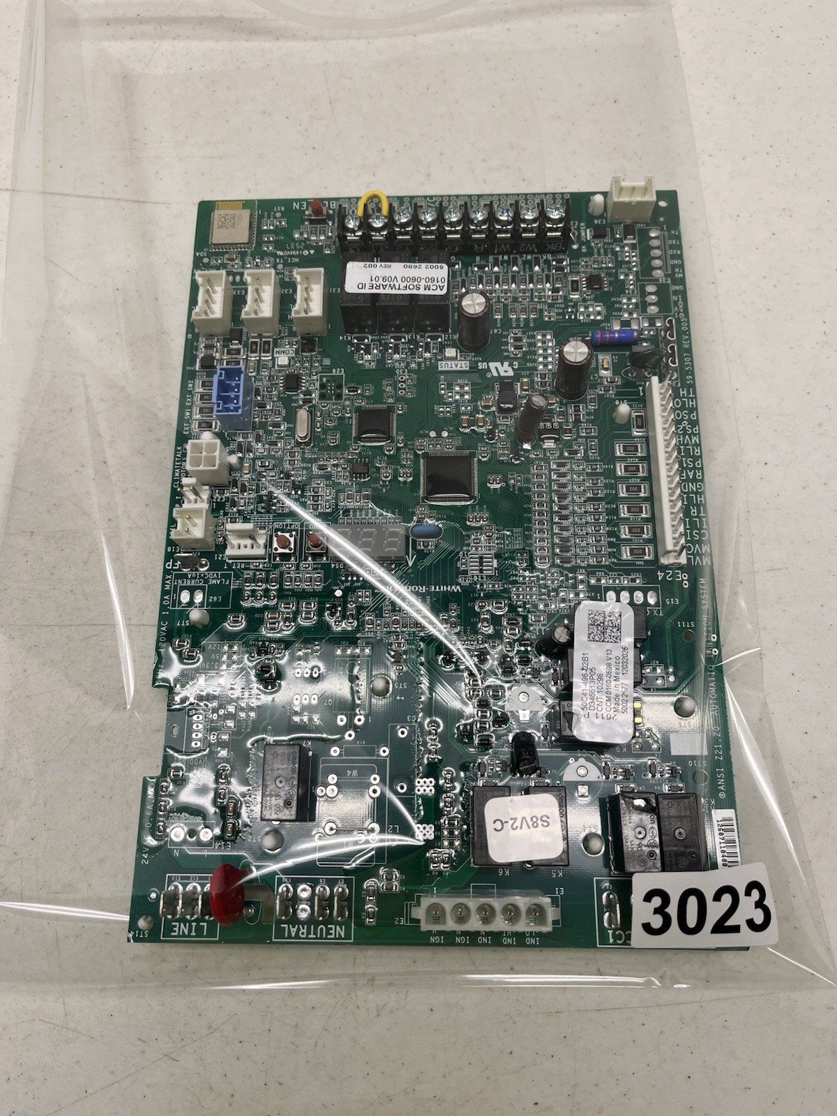 White-Rodgers 50C41-496-02B1 Furnace Control Board CNT10298 30 Day Warranty