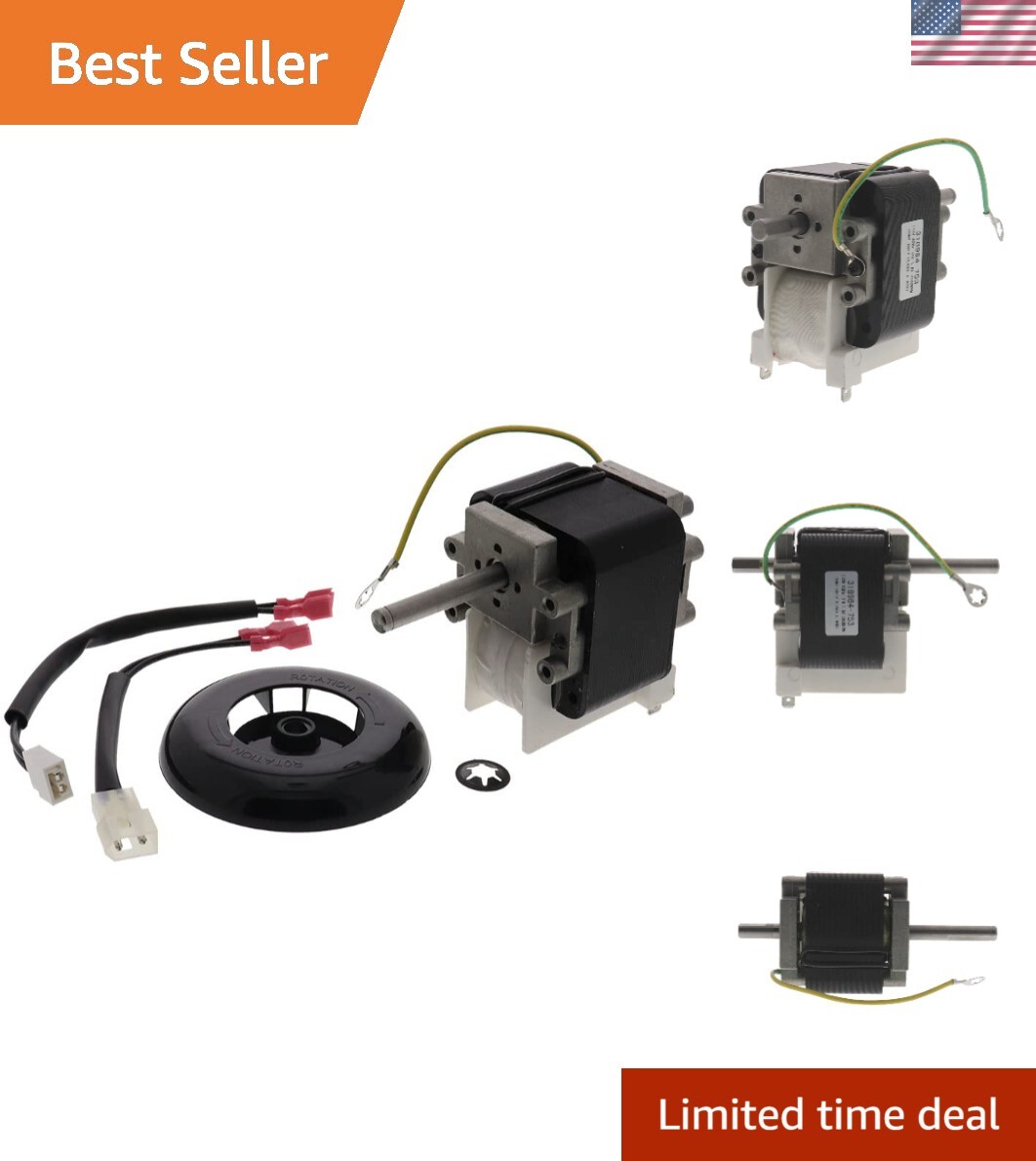 Replacement Inducer Draft Motor with Installation Instructions – 1-Year Warranty