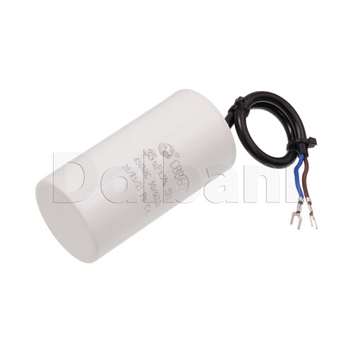 CBB60 450VAC 35uf Motor Run Cylinder Capacitor 5cm Diameter 10cm Height