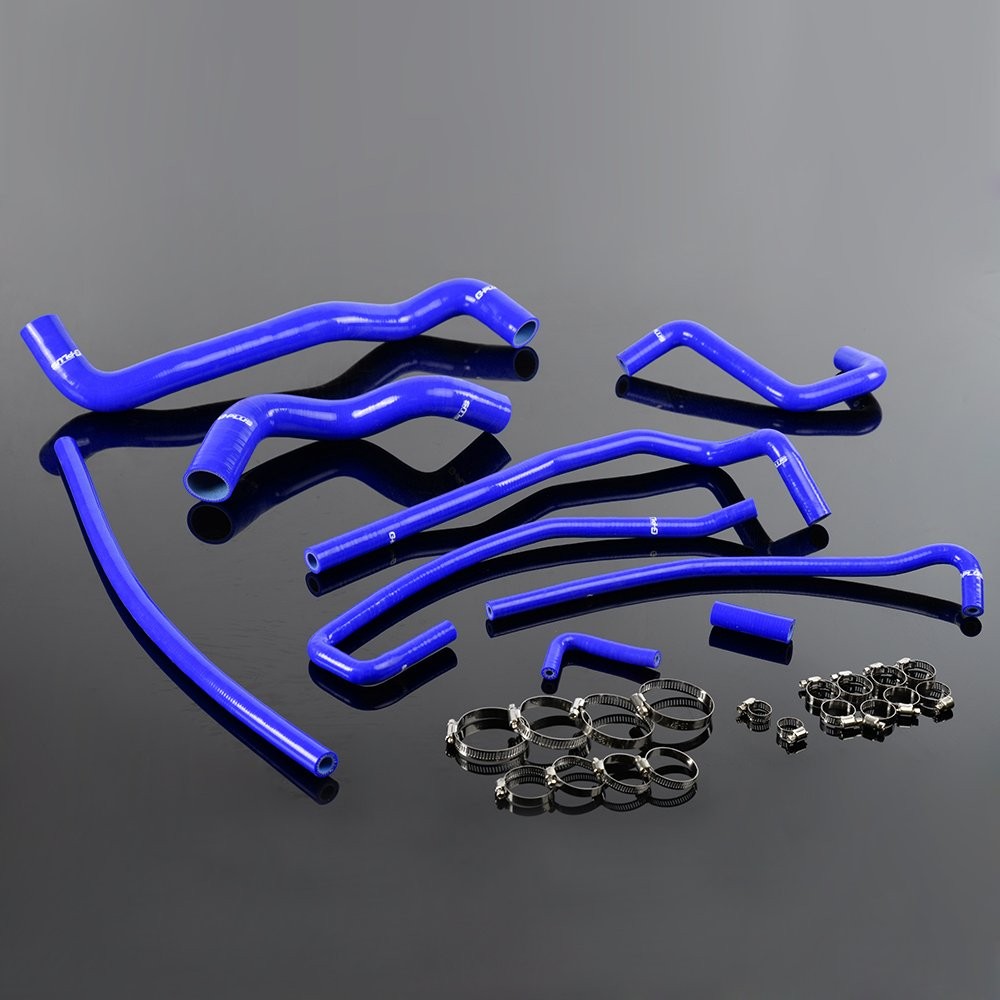 Silicone Radiator Hose Kit for Corvette 1991-1996 5.7L LT1 V8 Blue