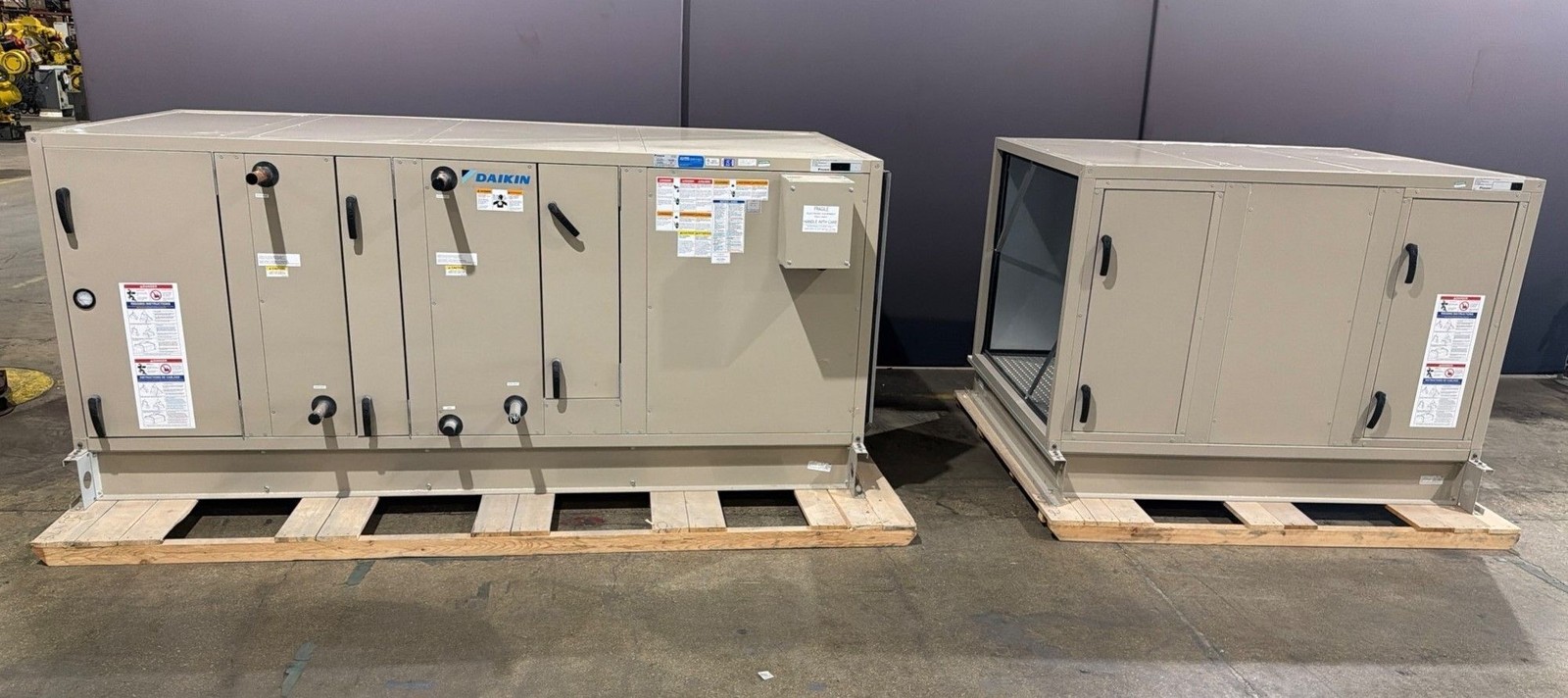 DAIKIN CAH012GDGM Air Handling Unit 10HP 460V 3PH ~4,000-6,000 CFM USED