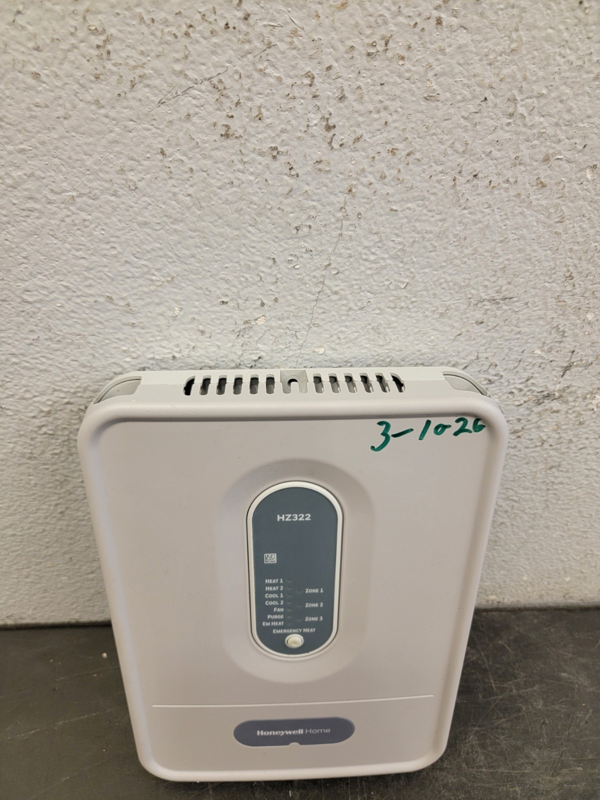 Honeywell Truezone HZ322 3 Zone Control Panel