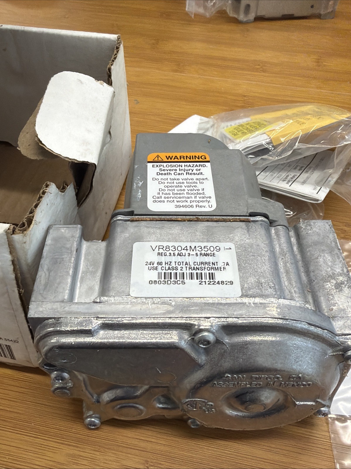 🔥Honeywell VR8304 M 3509 Dual Valve Intermittent Pilot Comb NATURAL Gas Control