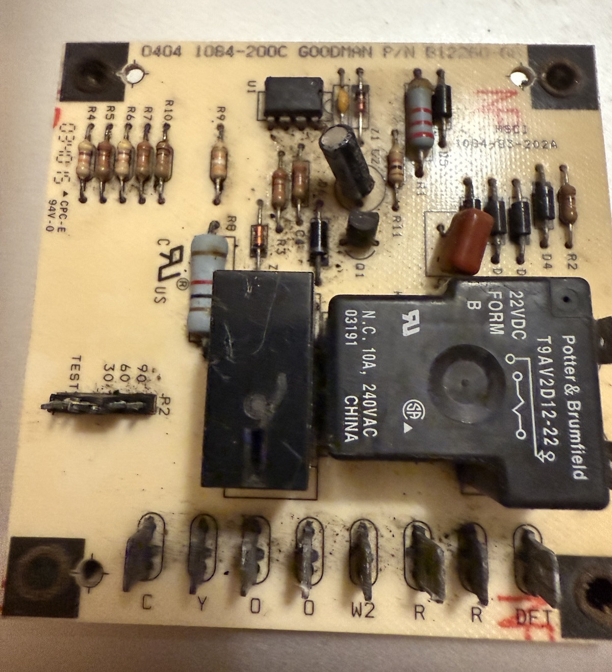 Goodman B12260-08 1084-202A Heat Pump Defrost Board 30 Day Warranty