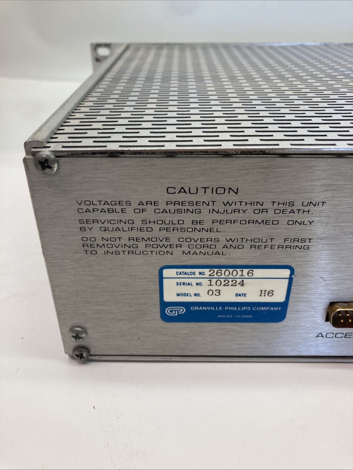 Granville-Phillips 260 Gauge Controller 260016 03 WORKING | U.S.A. SELLER