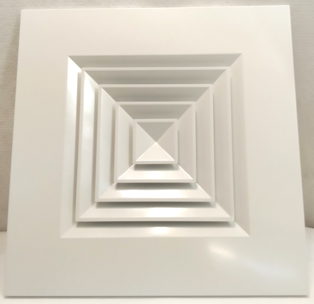 Titus 12xRND Ceiling Diffuser 12″ Coller 12×12, 24×24,3, 25, A4, 0 TDCAA D720554