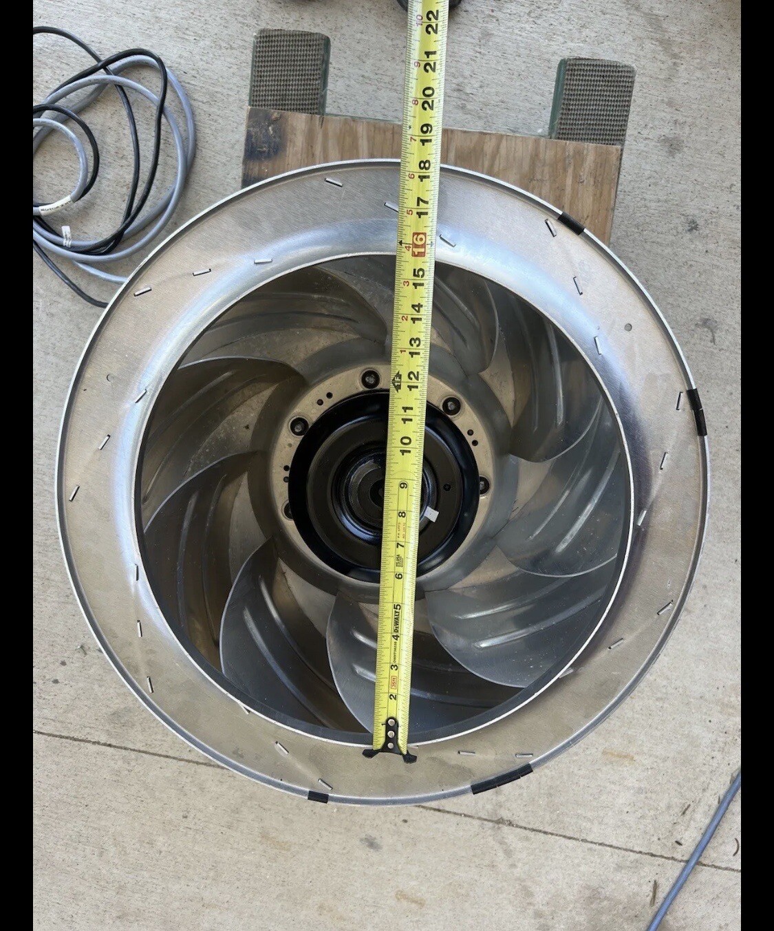 Ebmpapst M3G150-IF23-66 Centrifugal Fan Blower Wheel CRAC Unit.
