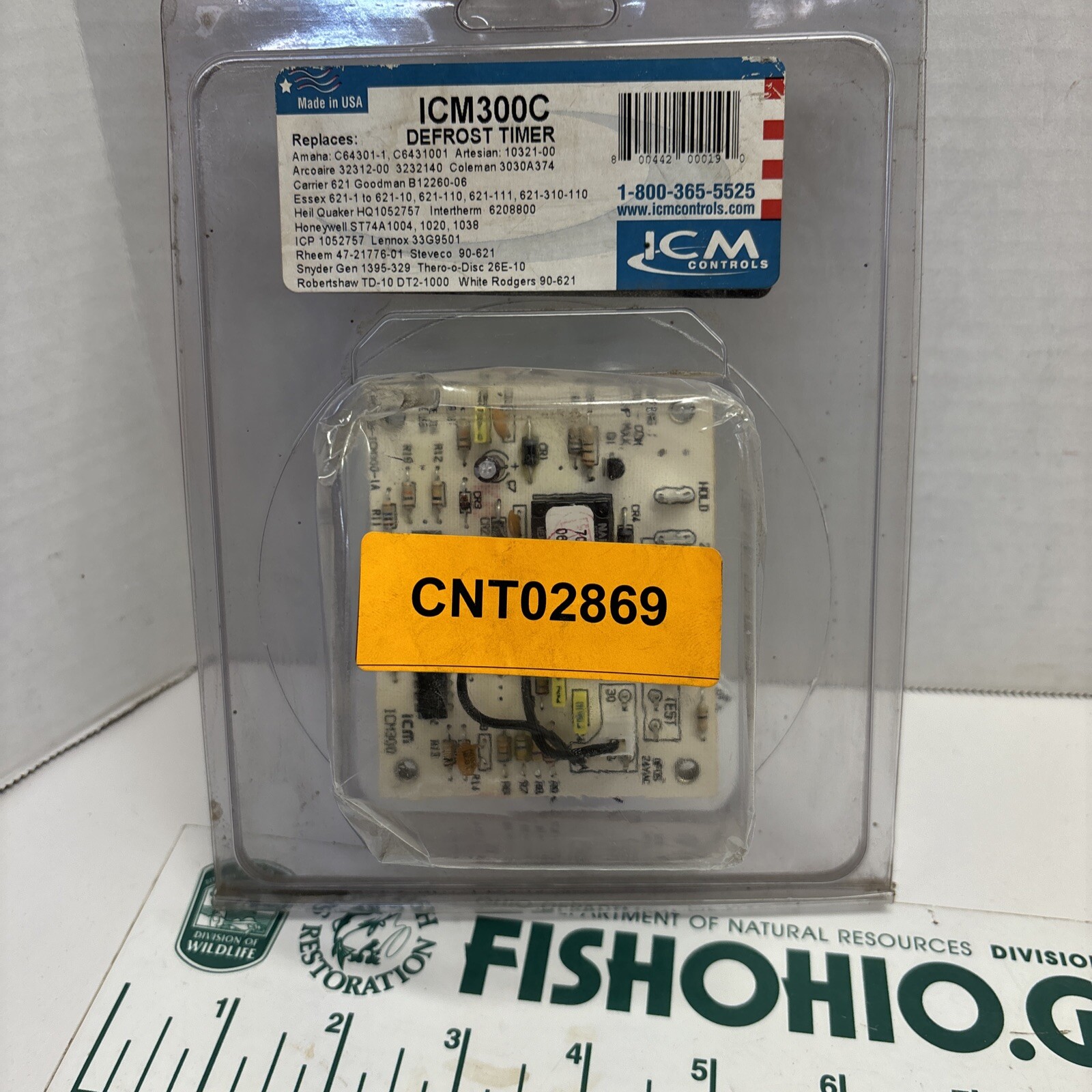 ICM CONTROLS ICM300C DEFROST TIMER WHITE ROGERS 90-621