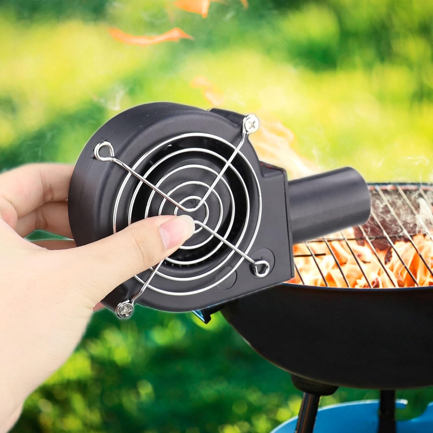 120Mm BBQ Fan 12V 4.72In Blower Brushless with 110V/120V Variable Speed