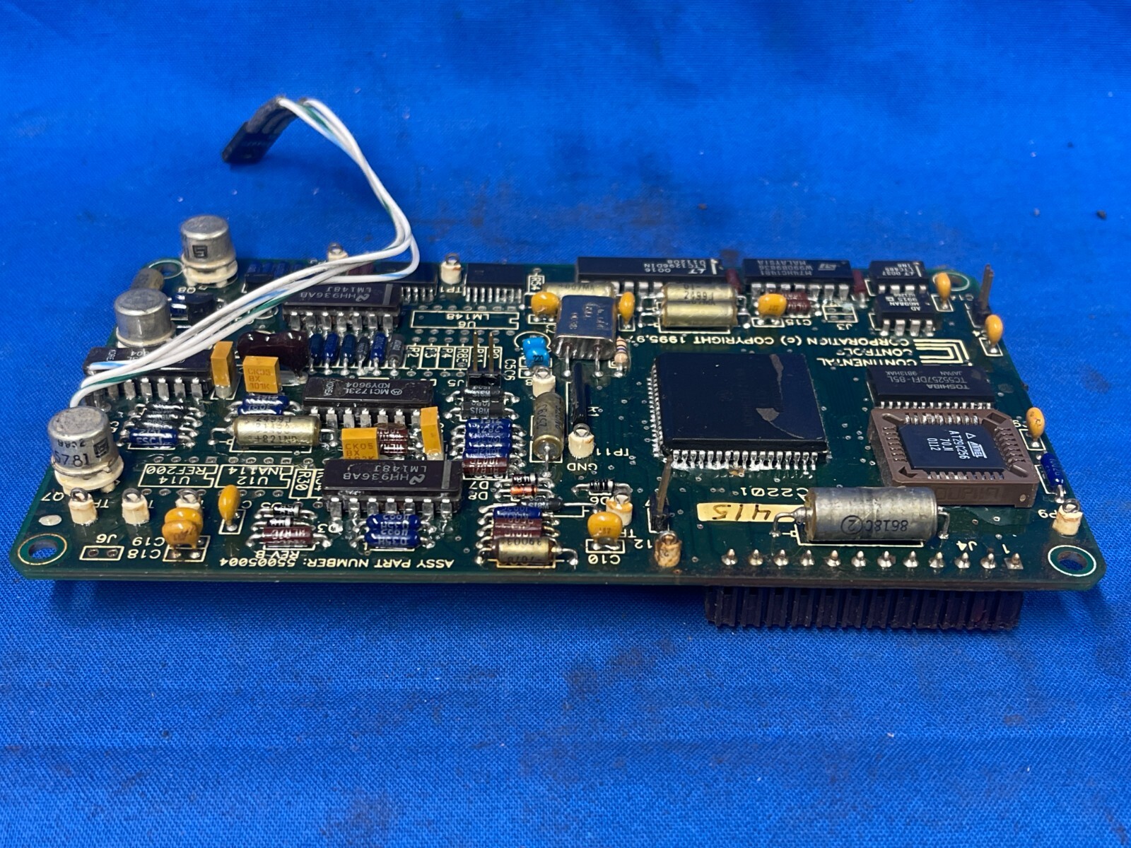 CONTINENTAL CONTROLS CORP. CONTROL BOARD 55005004 REV.B 5-7/8″ X 3-3/8″ X 5/8″