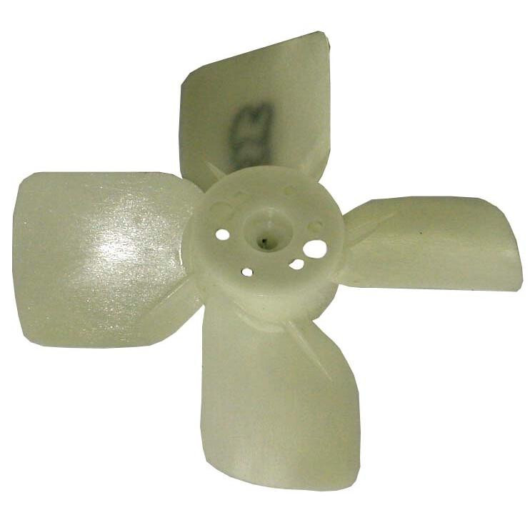 Appli Parts APFB-329 4-1/4 in Plastic Fan Blade CW 3/16 in Shaft, 4 Blades fits
