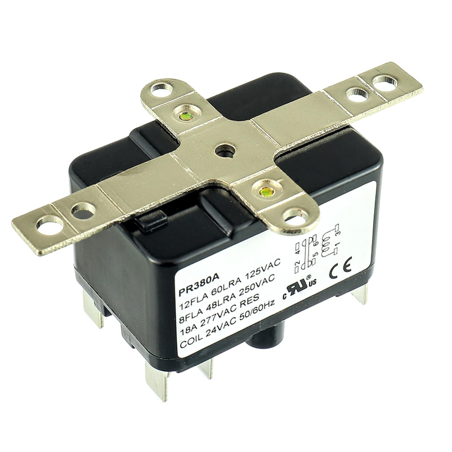 24V AC Fan Relay 90-380 AC Switch SPST for HVAC Coleman Goodman Furnace