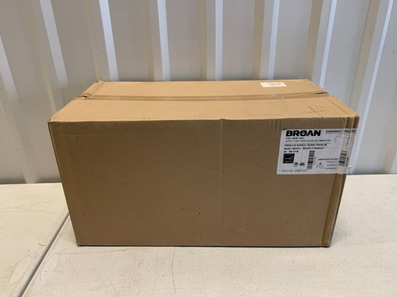 Broan FIN-180B-HW Supply Fan 180 CFM 120V 6″ Round