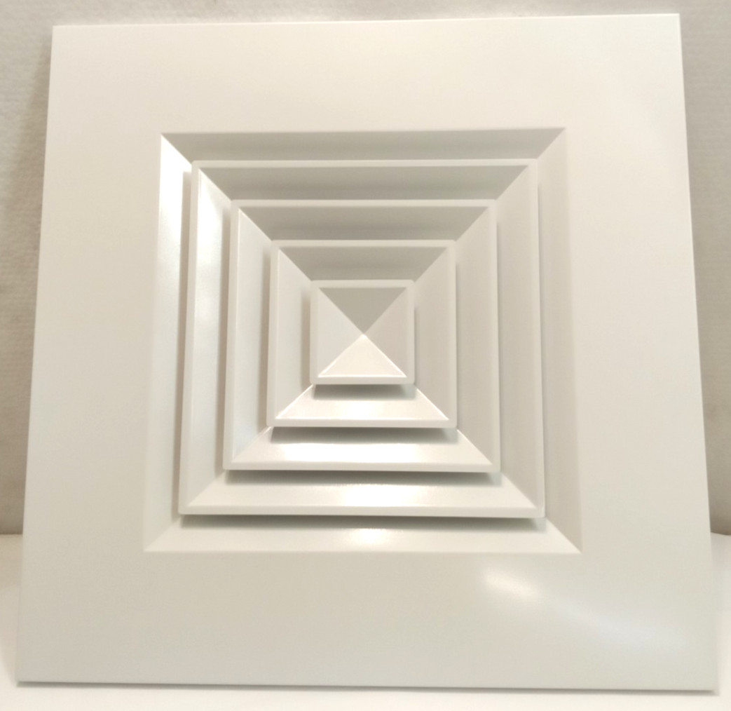 Titus 12xRND Ceiling Diffuser 12″ Coller 12×12, 24×24,3, 25, A4, 0 TDCAA D720554