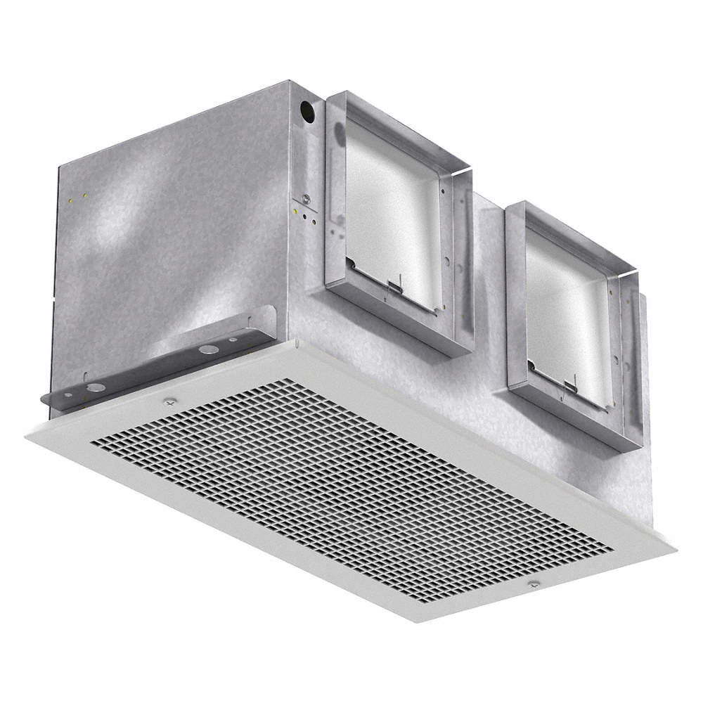 DAYTON 60KU34 BthExh Fn,8In Duct,Galv Steel,115 V 60KU34