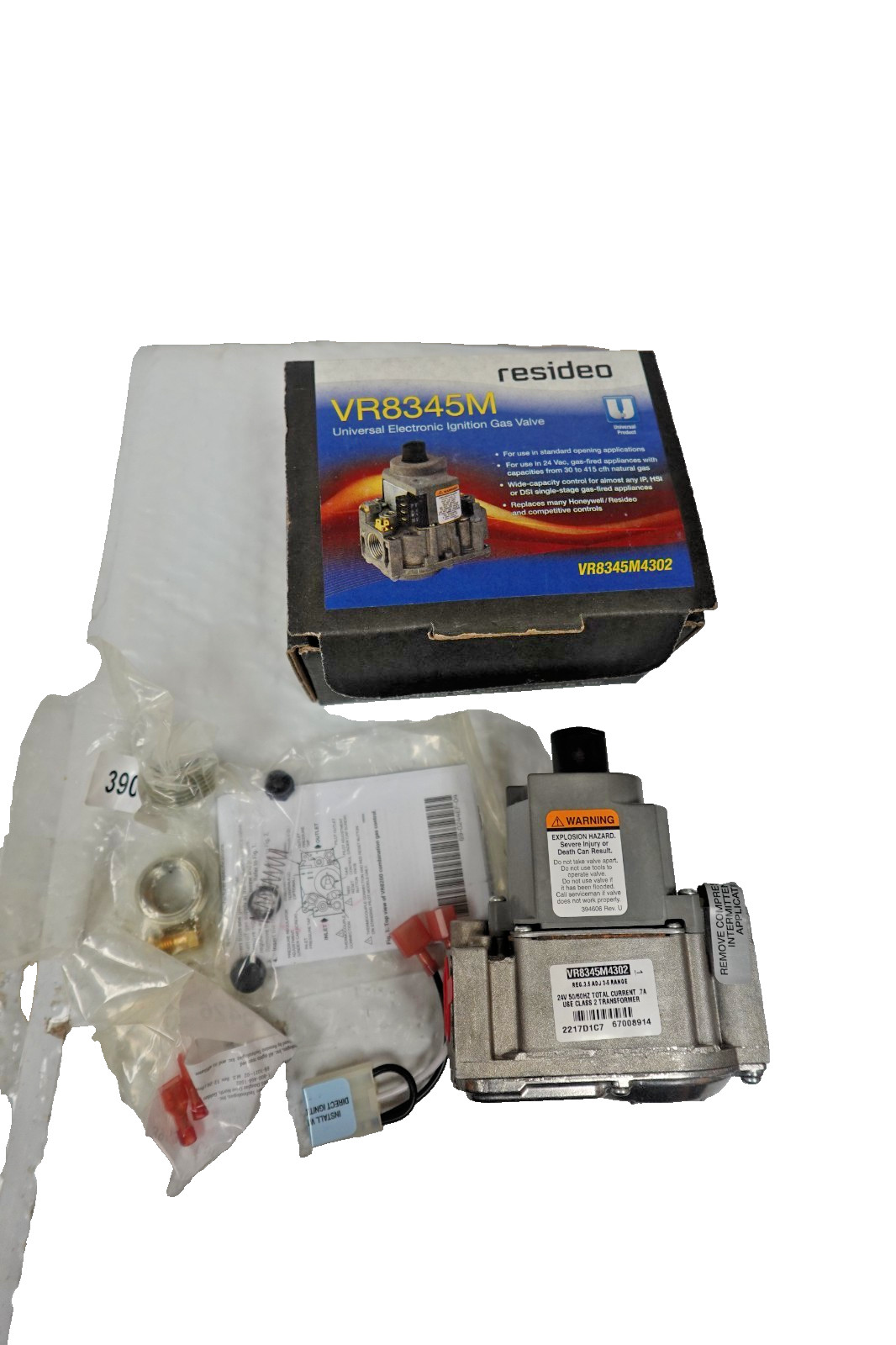 Resideo VR8345M4302 Furnace Gas Valve VR8345M 24V Volt