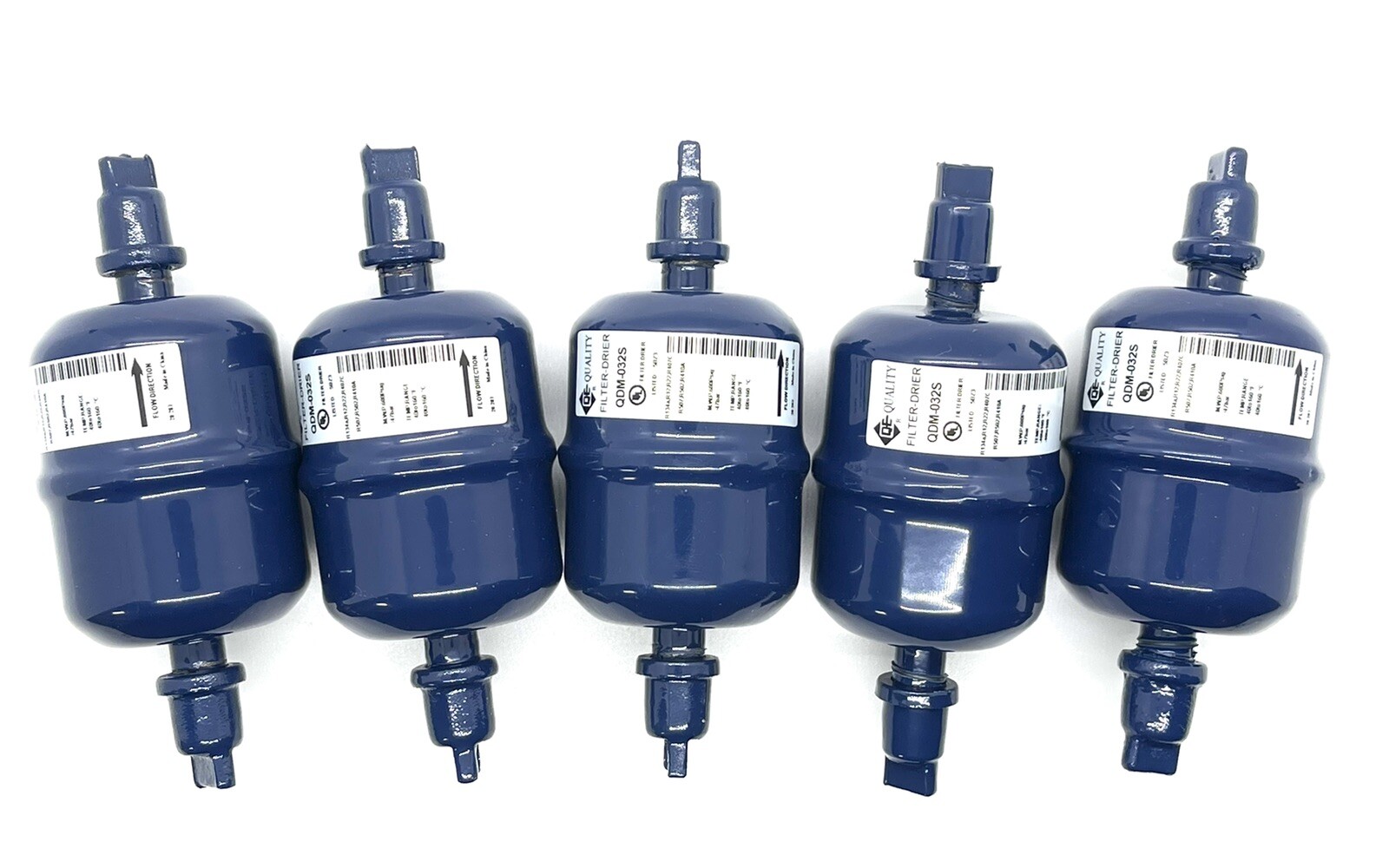 5 PCS LIQUID LINE FILTER DRIERS, 1/4 ODF ,3 CUBIC INCHES