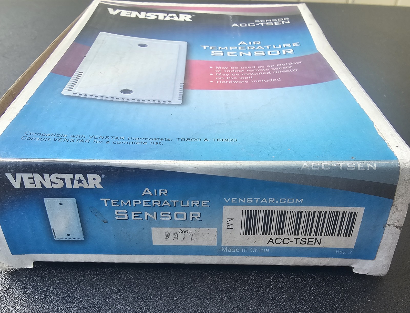 NEW Venstar ACC-TSEN Indoor/Outdoor Temperature Sensor