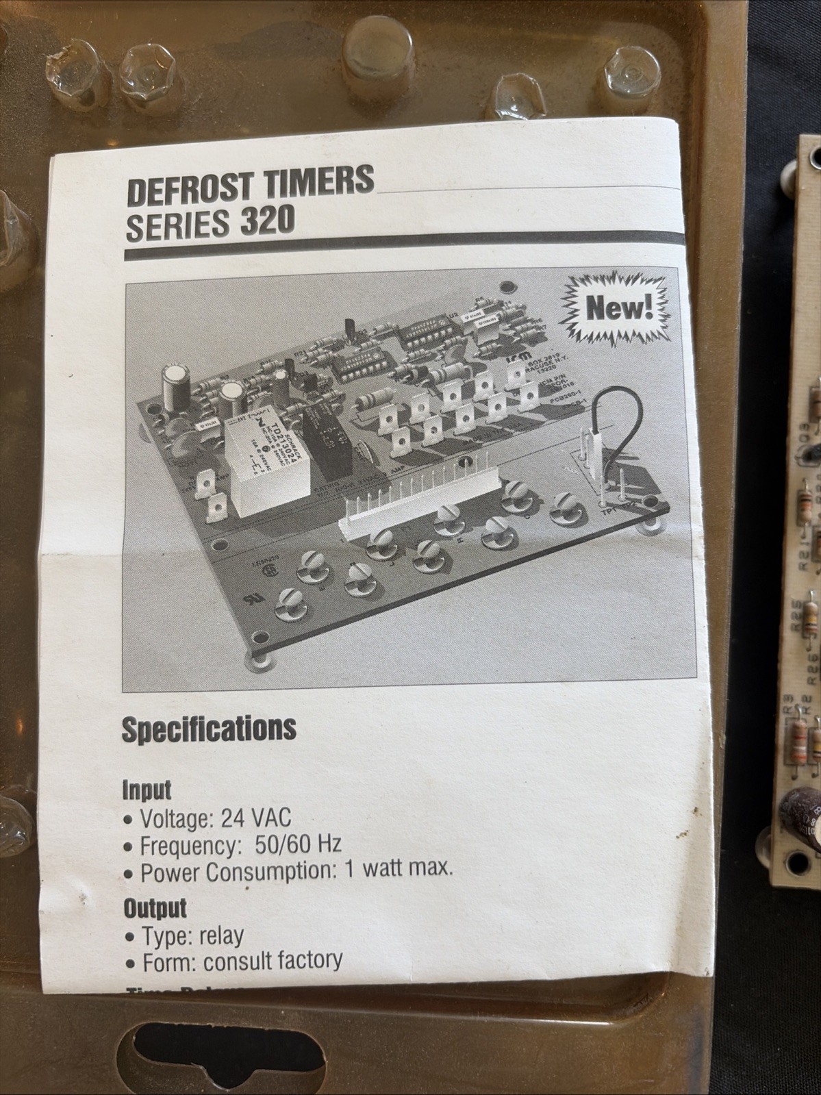 NEW Defrost Timer 10 Minute Interval ICM320C Control Furnace Board