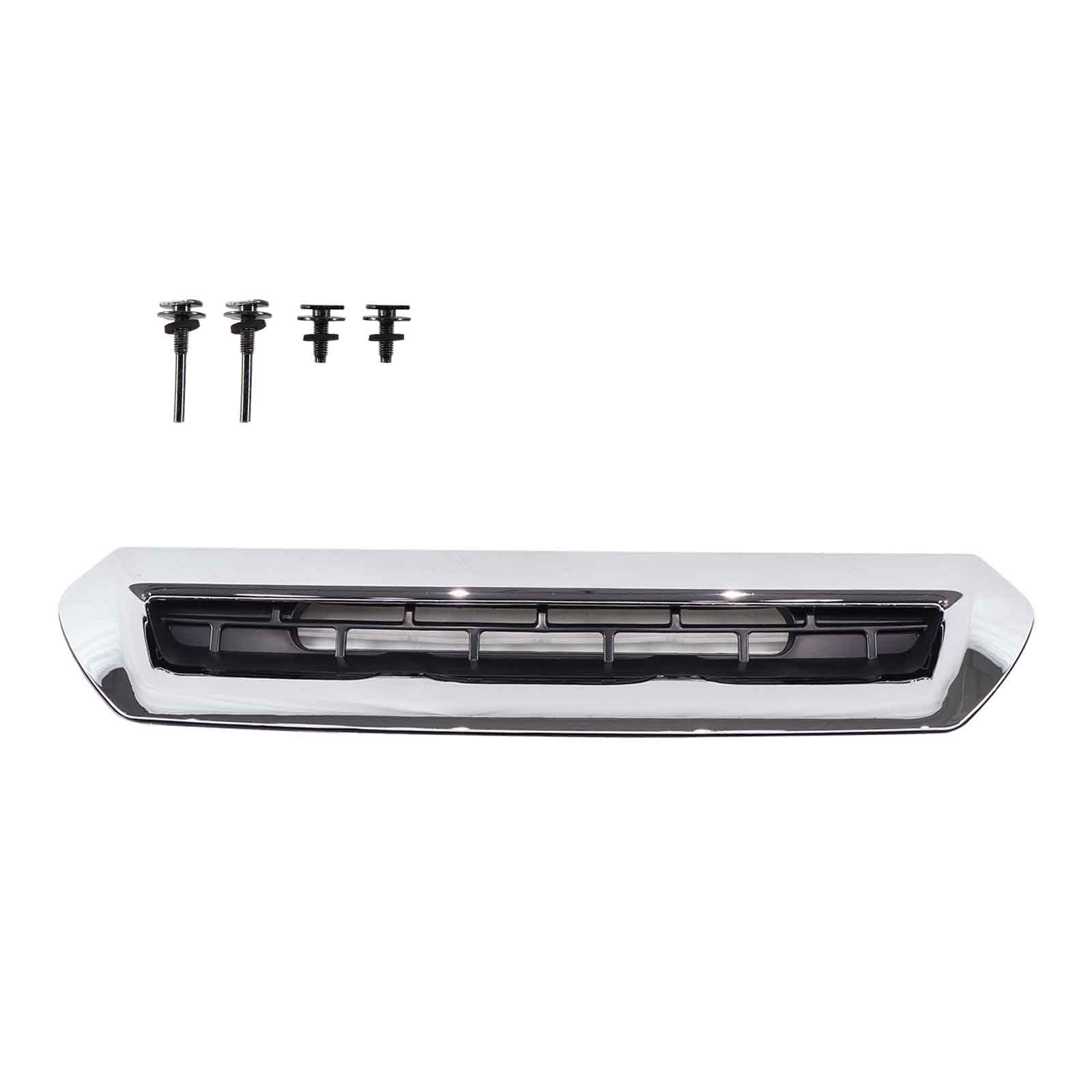 Hood Air Vent for 2017 2018 2019 Sierra 2500 HD 3500 HD 6.0L 6.6L (Chrome)