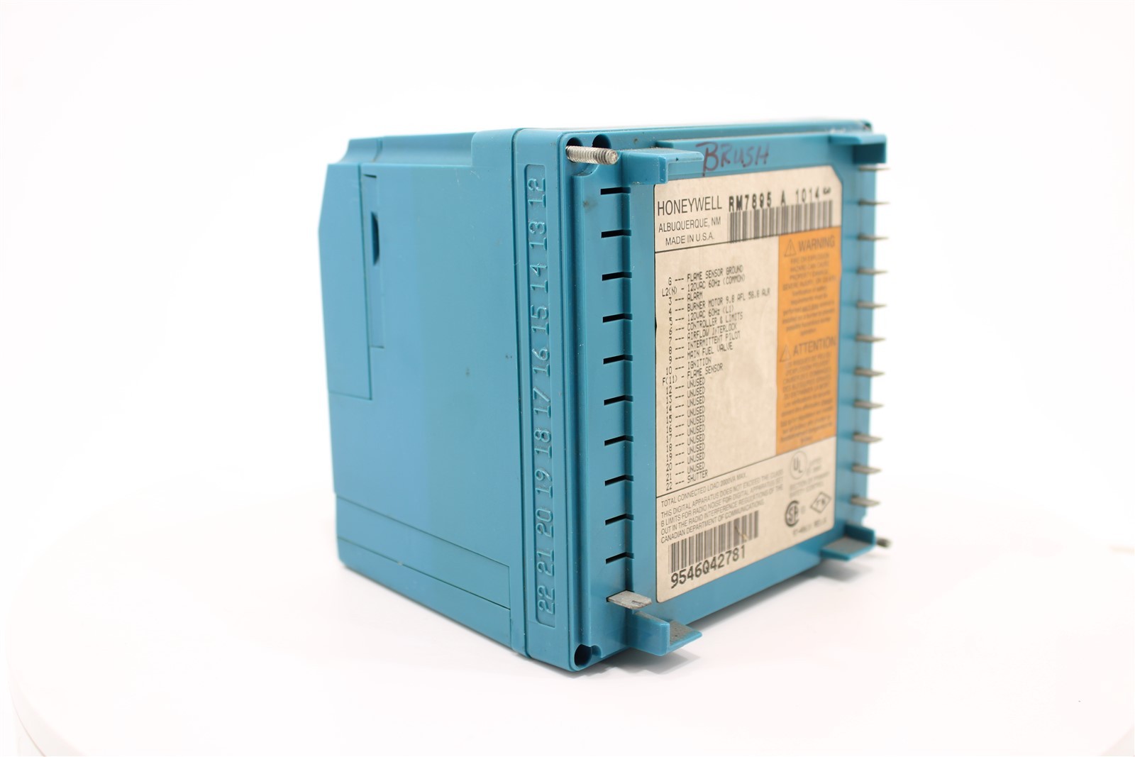 Honeywell RM7890A1015 w/ R7847A1033 7800 Series Burner Control | 120V AC