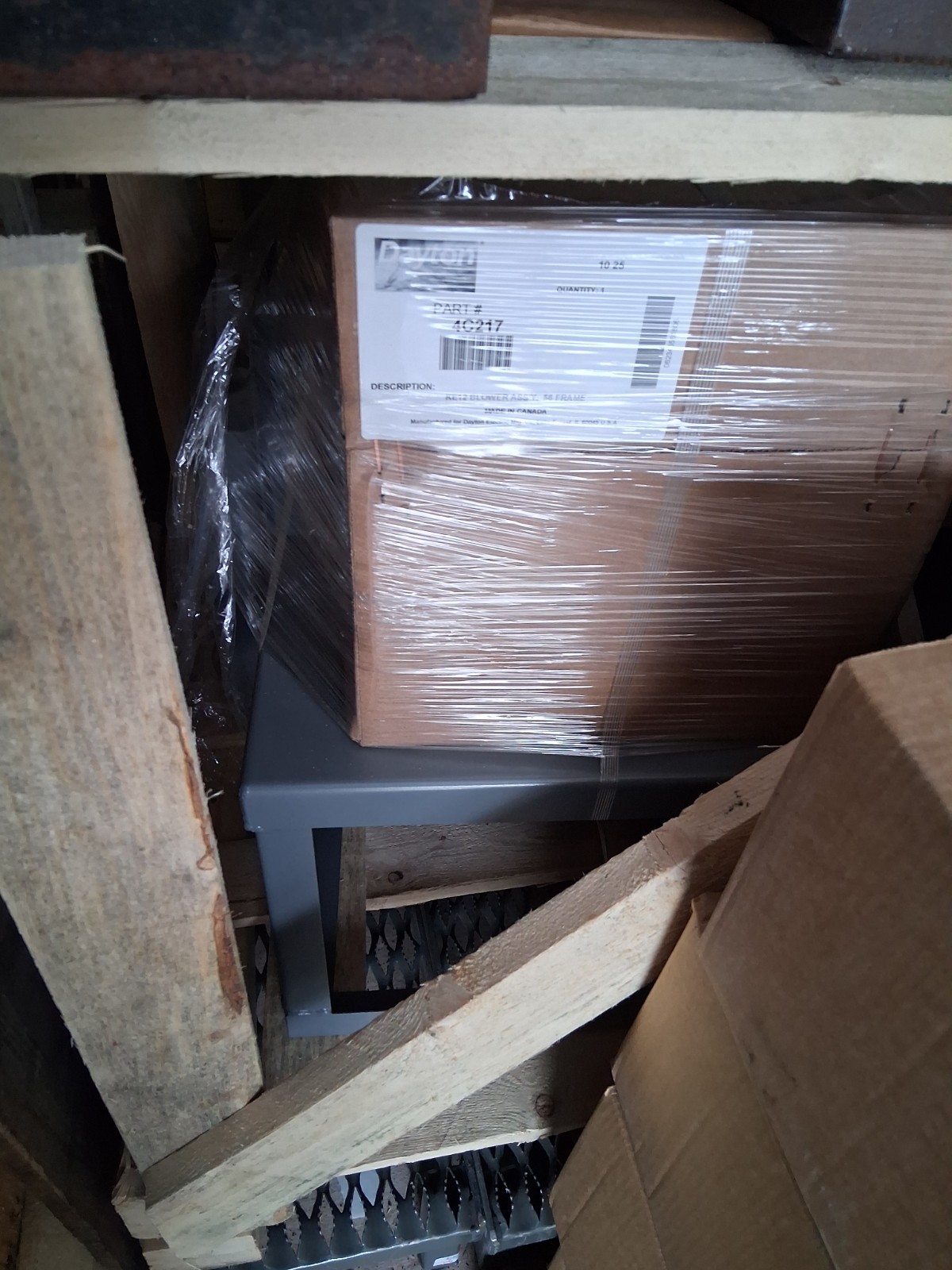 🔥CLEARANCE 🔥 Dayton 4C217 Blower, 12 1/2 In
