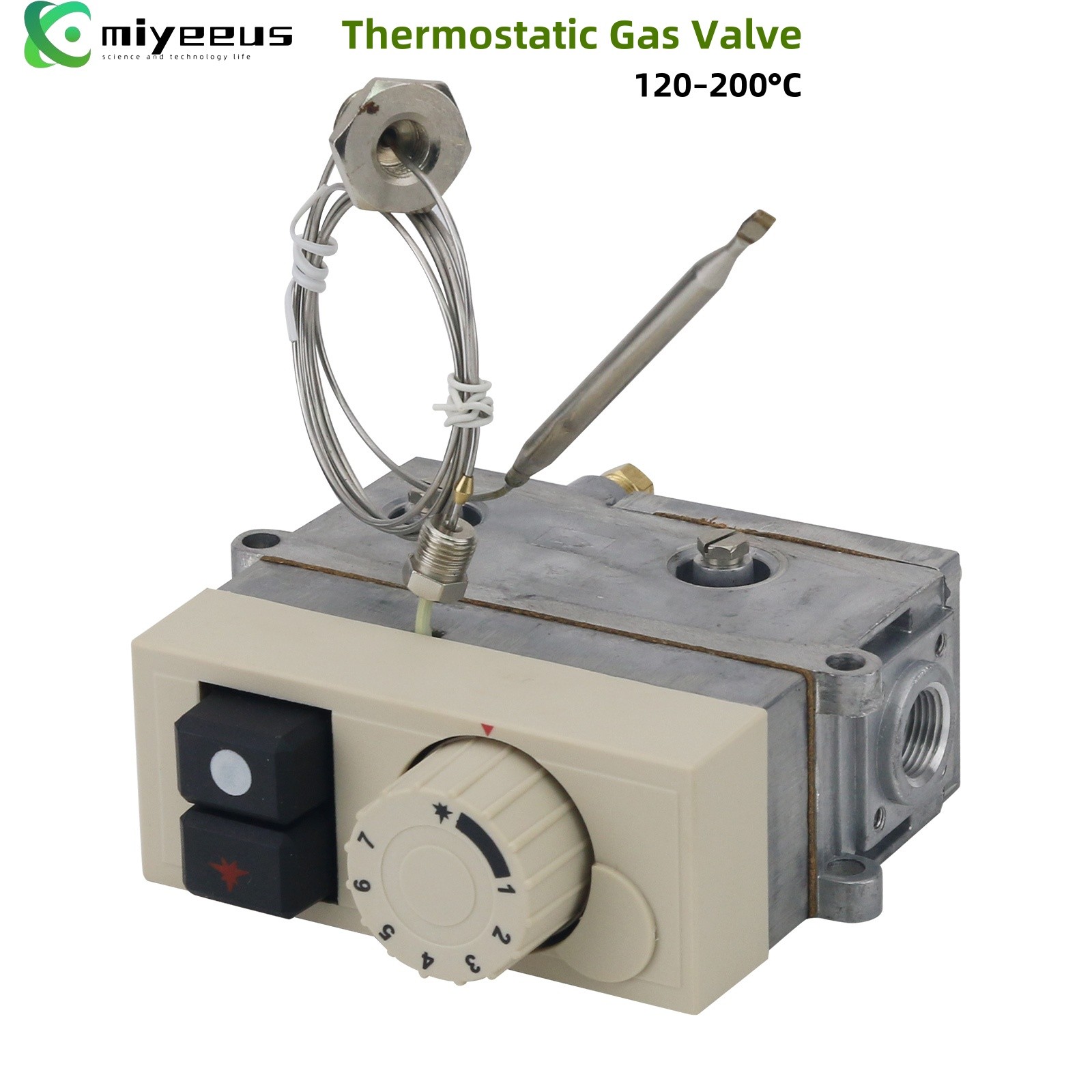 0085AQ0287 Thermostatic Gas Valve 710 Replacement Made in China 120-200℃