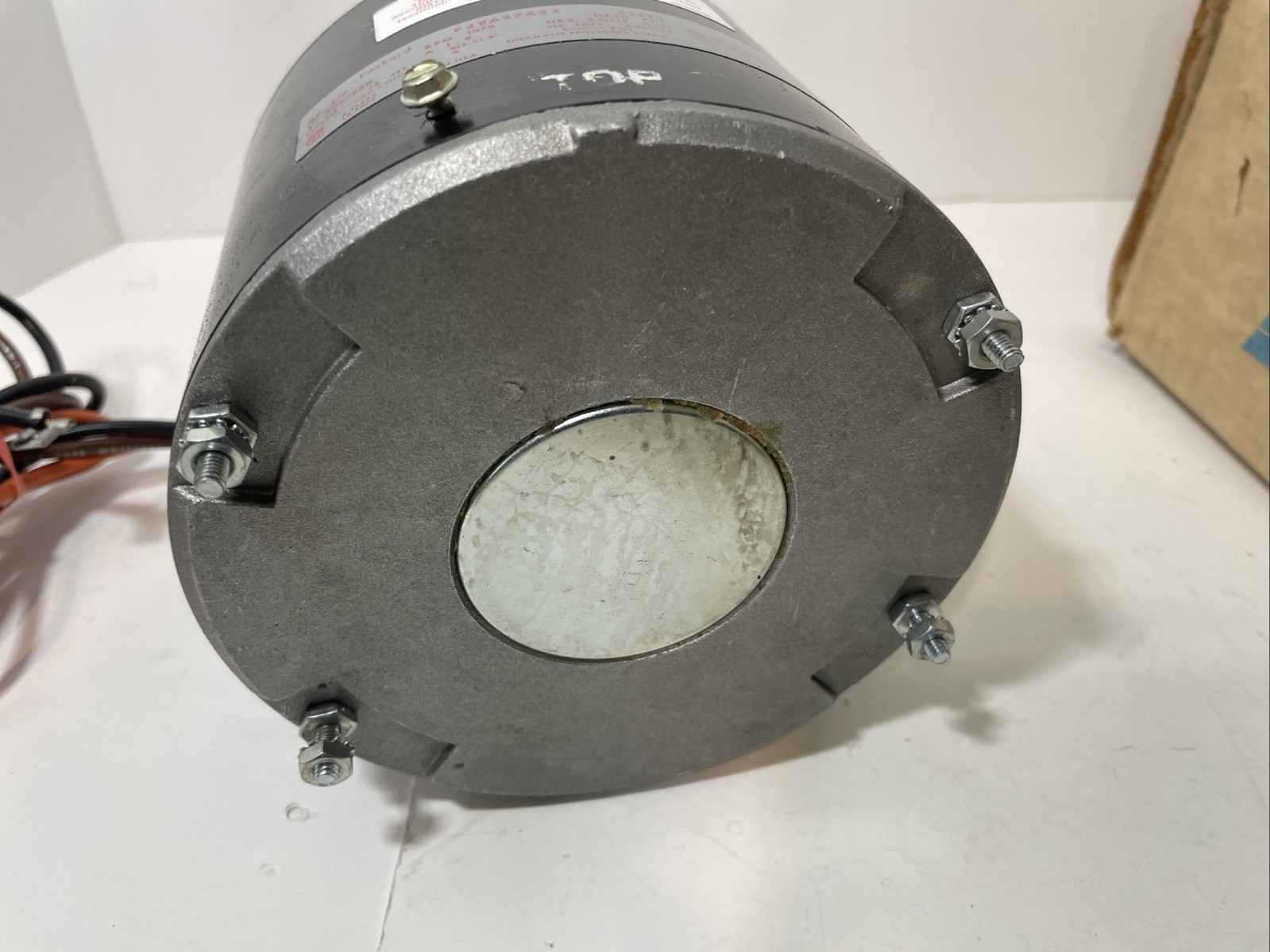 Packard Fan Motor 63383 Direct Drive 1075 rpm 1/3HP NOS 208/230 Volts In Box