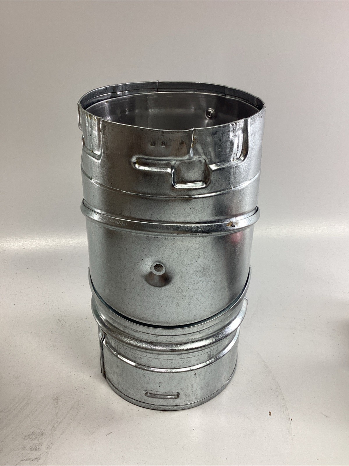 Metal-Fab 4″ Adjustable B-Vent Elbow 0–60° HVAC Round Gas Vent Fitting 4M45/60