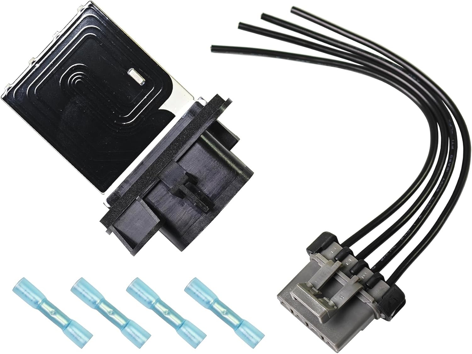 HVAC Blower Motor Resistor Kit 973-582 Compatible with 2005-2017 Tacoma with Man