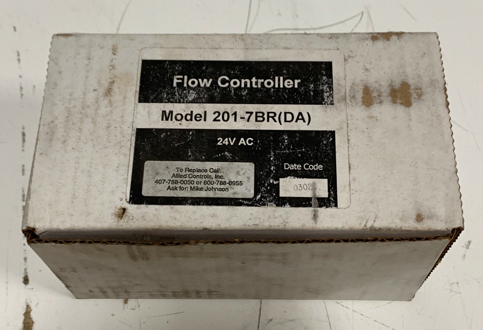 Hoffman Electronics 201-7BR-DA Variable Air Volume Control HVAC FLOW CONTROLLER
