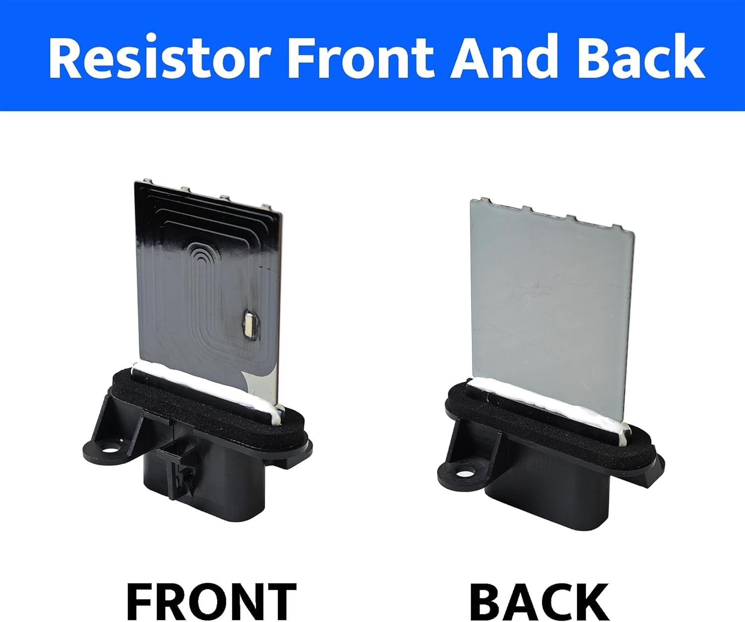 HVAC Blower Motor Resistor Kit 973-582 Compatible with 2005-2017 Tacoma with Man