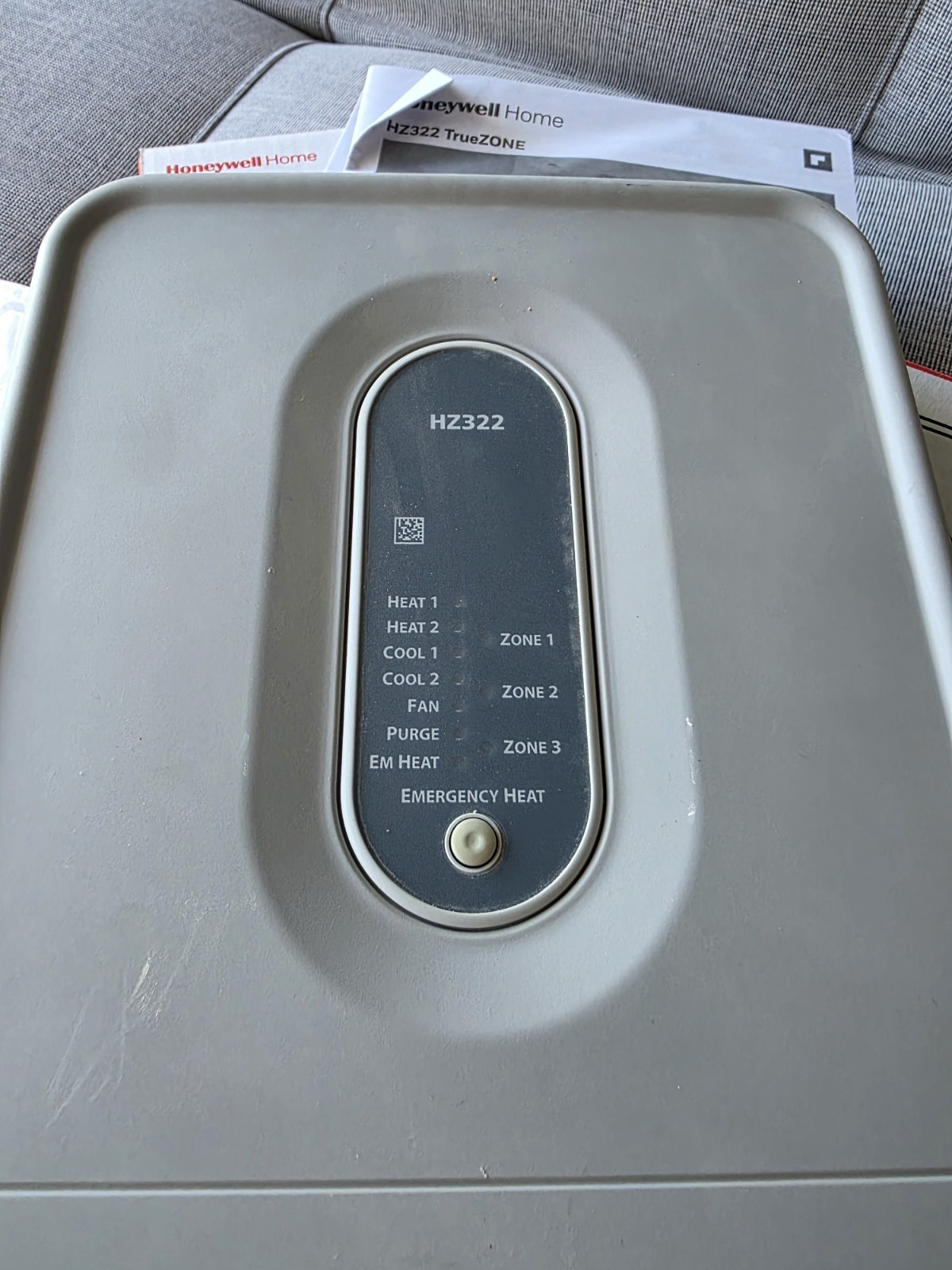 Honeywell Truezone HZ322 3 Zone Control Panel