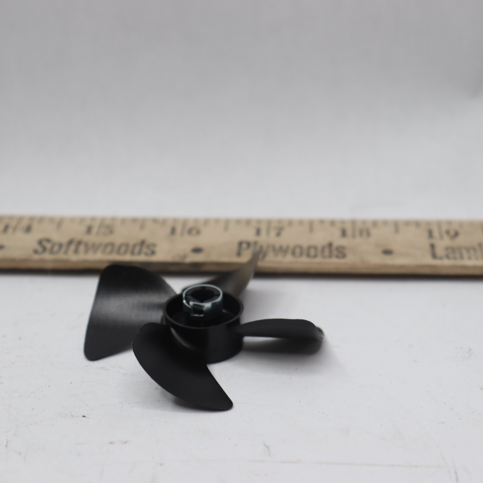 Fan Blade Plastic Black 2-3/8″