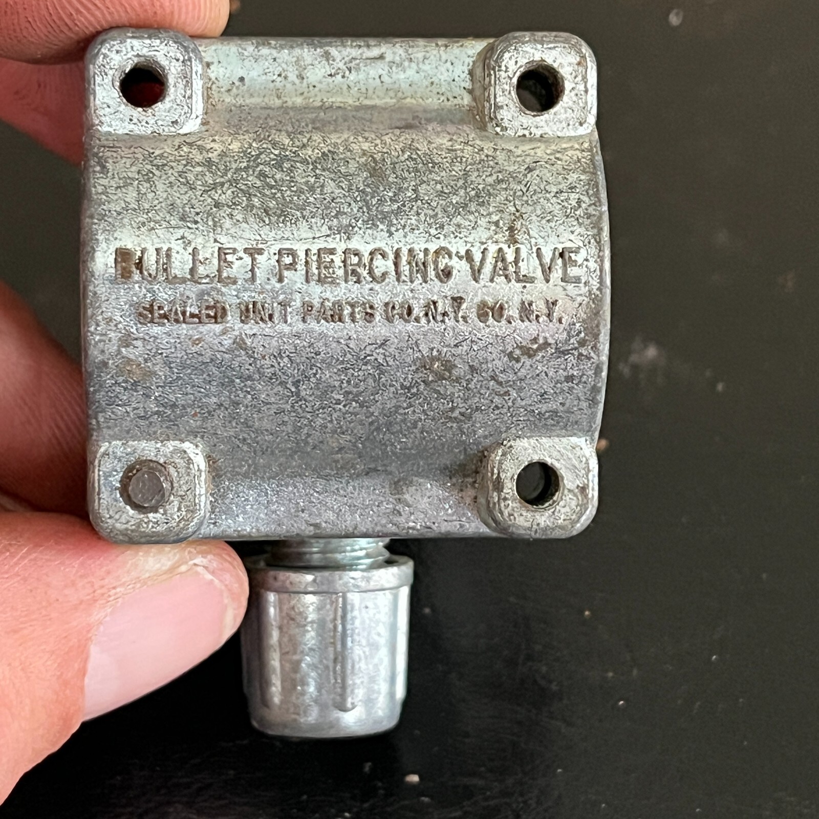 Bullet Piercing Valve for A/C Refrigeration Lines. 5/16 – 3/8 – 1/4 in.