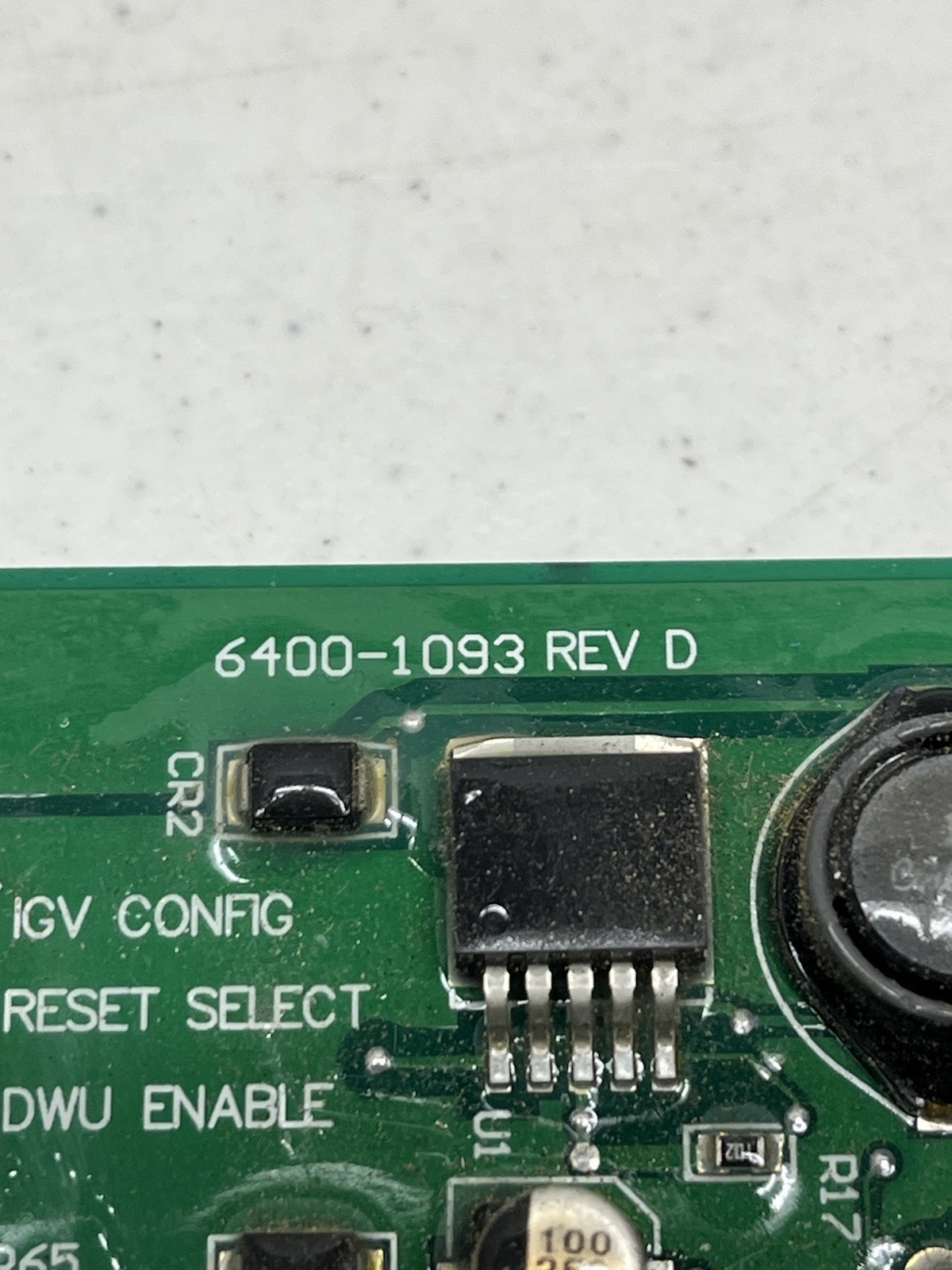 Trane Control Circuit Board X13650871040 6400-1093 REV D 30 DAY WARRANTY
