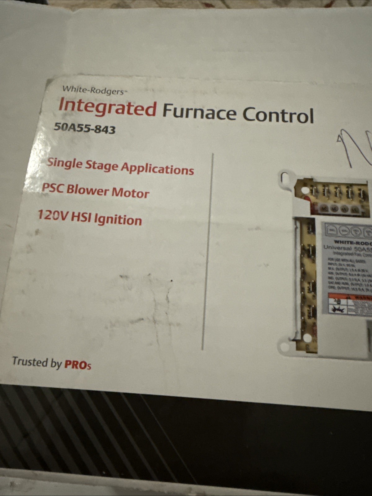 50A55-843 Universal Furnace Control Circuit Board Replacement for White Rodgers